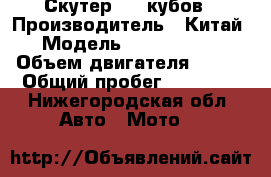 Скутер 125 кубов › Производитель ­ Китай › Модель ­ RACER 125T › Объем двигателя ­ 125 › Общий пробег ­ 10 000 - Нижегородская обл. Авто » Мото   